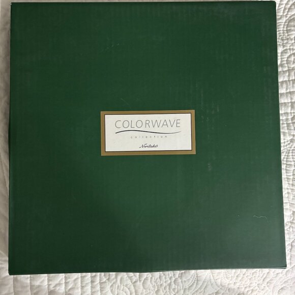 Noritake Colorwave Chocolate 12" Round Platter BRAND NEW IN BOX - Picture 5 of 7